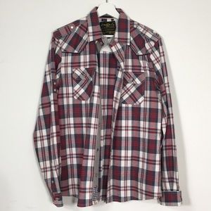 Buffalo David Bitton M Salex woven plaid s…